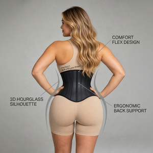 Ceinture de maintien de la taille en latex pour femme, gaine amincissante et sculptante pour le ventre, avec baleines en acier, style colombien, respirante - Product Image 5