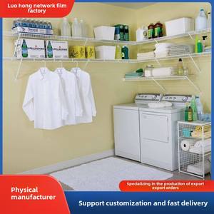 Fabricante de malla recubierta de plástico personalizada para armario organizador de ropa de un solo nivel para estante de almacenamiento de garaje para <span class=keywords><strong>Amazon</strong></span> exclusivo - Product Image 2