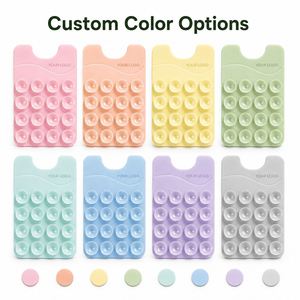 Soporte Adhesivo de Silicona con Logotipo Personalizado para Teléfono, Soporte Manos Libres para Espejo, Ducha, Gimnasio, Regalo Promocional - Product Image 3