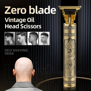 Rasoio Elettrico Vintage T9 Tagliacapelli Professionale <span class=keywords><strong>Macchinetta</strong></span> per Capelli da <span class=keywords><strong>Uomo</strong></span> Regolabarba per <span class=keywords><strong>Barba</strong></span> e Taglio Capelli Struttura in Metallo USB - Product Image 2