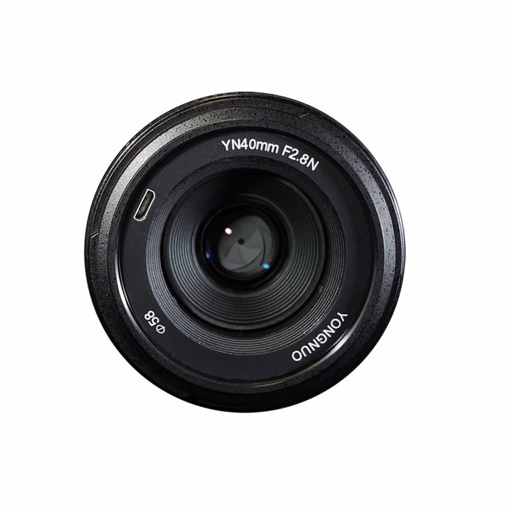 Nikon D200 本体 YONGNUO 40mm F2.8N レンズ付 YONGNUO YN40mm F2.8N レンズ（USBポート付き）NIKON用 Manual AF/MF