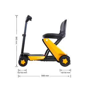Scooter de Movilidad Ligero y Compacto para Viajes en Avión con Motores Potentes para Personas Mayores - Product Image 6