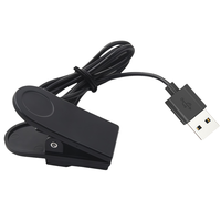 Câble de charge USB pour montres intelligentes Garmin Approach S10 & Forerunner 110/210, station de charge avec gaine en PVC, matériau en cuivre pur