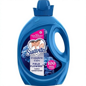 Ammorbidente Liquido Completo Suavitel Profumo Fiori di Campo Flacone da 100 <span class=keywords><strong>Fl</strong></span> oz |   Formula Concentrata Compatibile <span class=keywords><strong>HE</strong></span> a Lunga Durata - Product Image 1