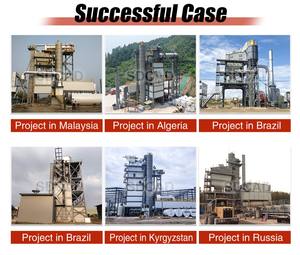 Planta de mezcla de hormigón asfáltico, secador rotatorio de tambor frío y caliente Lb500 Lb1200 Ttm Ts2010, embolsado de bomba de motor PLC estacionario de 80 toneladas/hora - Product Image 3