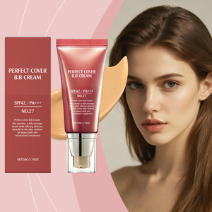 Corrector BB Cream Iluminador, Hidratante, Control de Grasa, Maquillaje de Larga Duración, Cobertura Total, Base de Maquillaje Facial Natural y Suave - Product Image 6