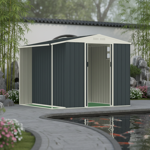 <span class=keywords><strong>Abri</strong></span> de rangement pour <span class=keywords><strong>vélos</strong></span> EG0806, <span class=keywords><strong>abri</strong></span> de jardin en métal, <span class=keywords><strong>abri</strong></span> de vélo extérieur en métal - Product Image 5