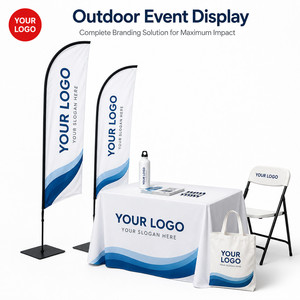 Bandera de Playa con Diseño de Pluma Personalizada, Resistente al Viento, para Publicidad Exterior, con Mástil y Base - Product Image 4