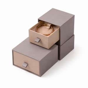 Boîte à bracelets de luxe personnalisée, boîte cadeau rigide avec tiroir, insert en EVA, gaufrage, logo personnalisé, prix de gros usine OEM - Product Image 2