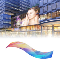 Écrans transparents d'intérieur d'affichage de la publicité LED de haute qualité pour Windows