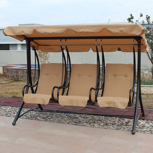 Patio personalizzato poliestere <span class=keywords><strong>tessuto</strong></span> portico altalene con cuscino <span class=keywords><strong>in</strong></span> PVC - Product Image 5
