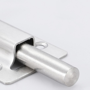 Pestillo de puerta de muebles enchufable expuesto de acero inoxidable para puertas de habitaciones PUERTAS DE BAÑO - Product Image 2