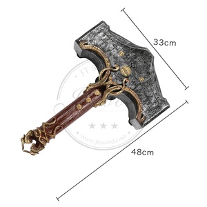 Réplica de Mjolnir, el Martillo de Thor, de Resina y Fibra de Vidrio, para Cosplay, de God of War - Product Image 2