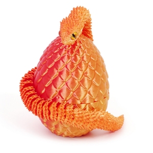 Juguete de Serpiente Articulada con Forma de Huevo de Dragón Víbora de Pascua, Impreso en 3D, Personalizado, el Más Vendido, Novedad y Regalo Divertido para Niños, Venta al por Mayor - Product Image 2