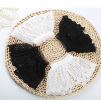 Gants mi-doigts tendance 2026 à motif floral crocheté, manchette en dentelle corne, couvre-poignet féminin, vente en gros