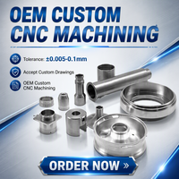 Pièces usinées de précision en aluminium par tournage et fraisage CNC personnalisées GH, service d'usinage CNC