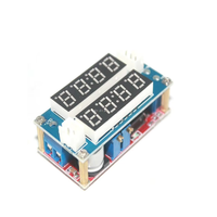 2 en 1 XL4015 5A 75W Puissance réglable CC/CV Module de charge abaisseur LED Voltmètre Ampèremètre Courant constant Tension
