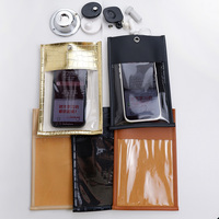 Pochette Téléphone en Cuir pour Mariage Anti-Caméra, Sac Téléphone Interdit aux Photos, Housse de Confidentialité pour Zones Secrètes