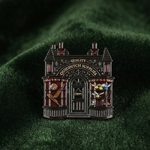 Broche personnalisée en alliage <span class=keywords><strong>de</strong></span> zinc, style antique, avec paillettes, épingles <span class=keywords><strong>de</strong></span> revers émaillées, badges, fabricant <span class=keywords><strong>de</strong></span> badges <span class=keywords><strong>Harry</strong></span> <span class=keywords><strong>Potter</strong></span>, émail souple et dur, thème anime - Product Image 1