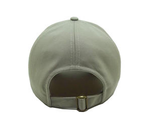 Casquette de baseball personnalisée en gros avec impression artistique hybride et broderie, casquette non structurée en coton vert sauge pour papa - Product Image 4