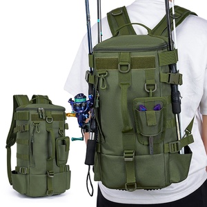 Bolsa Deportiva Personalizada para Hombre, Multifuncional, de Gran Capacidad, para Pesca, Almacenamiento, Senderismo, Mochila Táctica para Exteriores - Product Image 1