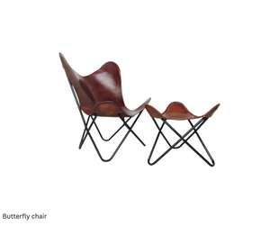 เก้าอี้ทรงผีเสื้อทันสมัย ดีไซน์หรูหรา สำหรับการพักผ่อนทั้งในร่มและกลางแจ้ง พร้อมดีไซน์ที่มีสไตล์และการรองรับที่นั่งที่สะดวกสบายจากประเทศอินเดีย - Product Image 5