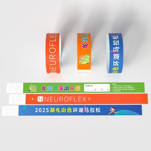 Bracelet jetable personnalisé en papier PP imperméable – Idéal pour événements, festivals, piscines et parcs - Product Image 6