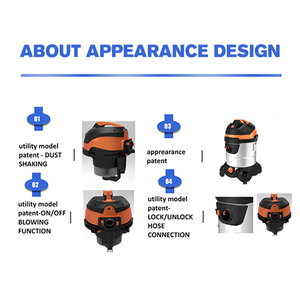 Máy Hút Bụi Khô Và Ướt Công Nghiệp Usine Hiệu Quả Cao Aspirin Cỡ Lớn - Product Image 4