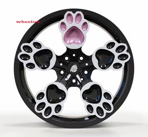 Jantes en alliage d'aluminium forgées, jantes mignonnes en forme d'ours en peluche pour mini-voiture 4x100 18 pouces pour bmw Mini - Product Image 4