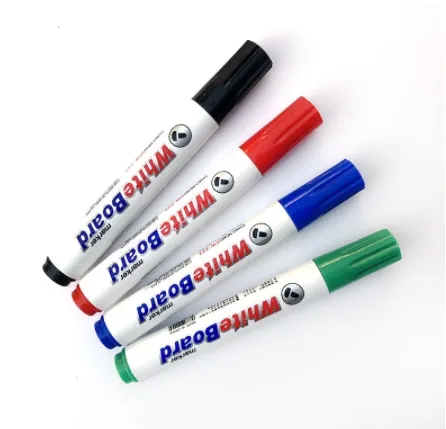Nouveau stylo effaçable écologique pour tableau blanc du fabricant avec une grande capacité facile à essuyer ensemble de stylos effaçables à l'eau