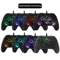 Control de Juego USB con Cable, RGB, LED, para Xbox One Series X S, Windows PC, Botones Traseros Programables, Turbo