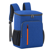 Glacière d'extérieur, sac isotherme grande capacité en tissu Oxford avec fermeture éclair et bretelles, vente en gros directe usine OEM ODM