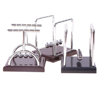 Métal Newton Berceau Balles D'équilibre Magique Science Physique Argent Plaqué Newton Pendule pour Bureau Décoration Réduction Du Stress Jouets