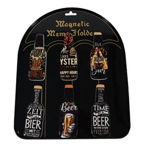 Aimant de réfrigérateur en céramique en forme de bouteille de bière, souvenir, cadeau décoratif, mariage, Pâques, autocollant magnétique - Product Image 1