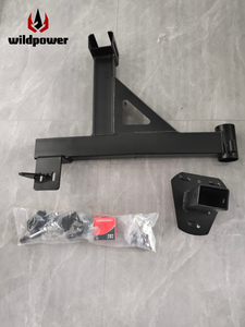 Paraurti Posteriore in Acciaio a Doppio Tubo con Gancio di Traino da 2 Pollici per Jeep Grand Cherokee WK2 <span class=keywords><strong>2012</strong></span>+ Barra Antiurto Posteriore Fuoristrada - Product Image 5
