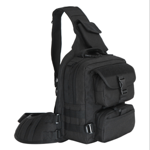 Wide Shoulder Strap Chest Bag with 2 Front Pockets and One Big Compartment for <b>Hiking</b> <b>Boots</b> - Product Image 2