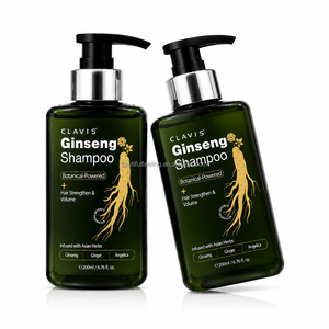 Champú y <span class=keywords><strong>Acondicionador</strong></span> 2 en 1 Nutritivo de Ginseng, Jengibre y Angélica, Control de Grasa, Cuidado del Cabello, Orgánico, Hipoalergénico, Disponible en Fábrica - Product Image 2