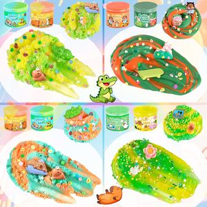 Kit de slime Capybara avec slime Bingsu transparent Cloud Butter, breloques, additifs, cartes cadeaux, cadeaux de fête, vente en gros, OEM, ODM, fourniture d'usine - Product Image 6