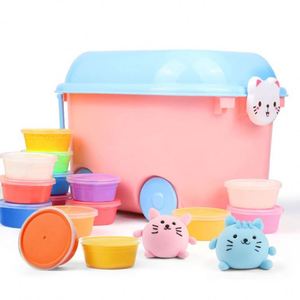 Toysrunner Ultra Light Educational 36 Color Set Safe Non-toxic Plasticine Air Dry Clay Unisex Children's Toy - Product Image 1