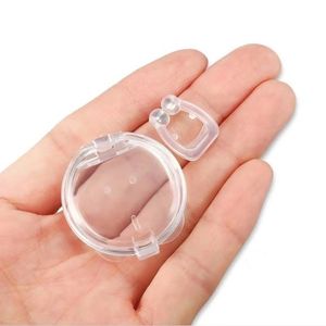 थोक थोक नि:शुल्क नींद सांस सहायता खर्राटे समाधान केस के साथ खर्राटे रोधी सिलिकॉन चुंबकीय नाक क्लिप - Product Image 6