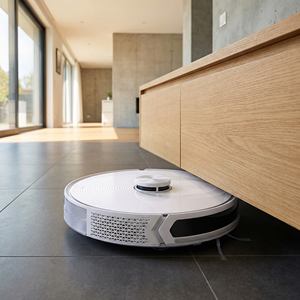 Aspiradora Robótica con Navegación por Radar Láser para Limpieza Completa del Hogar, Aspirado, Fregado y Limpieza, Todo en Uno - Product Image 2
