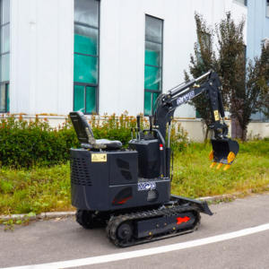 Mini excavadoras Casa eléctrica hidráulica pequeña zanjadora con accesorios - Product Image 5