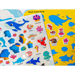 Nuevo libro <span class=keywords><strong>de</strong></span> pegatinas reutilizable para niños, <span class=keywords><strong>actividad</strong></span> <span class=keywords><strong>de</strong></span> moda, libros creativos <span class=keywords><strong>de</strong></span> pegatinas <span class=keywords><strong>de</strong></span> gelatina para niños pequeños <span class=keywords><strong>de</strong></span> 3 años o más, regalos <span class=keywords><strong>de</strong></span> cumpleaños - Product Image 4