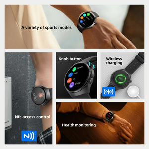 VVS <span class=keywords><strong>orologio</strong></span> intelligente <span class=keywords><strong>per</strong></span> gli uomini Touch Screen Sport frequenza cardiaca <span class=keywords><strong>Fitness</strong></span> Tracker IP67 BT chiamata OEM Low MOQ - Product Image 2
