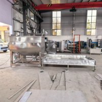 Snel ontdooien van diepvriesfruit, -groenten en -voedsel; ontdooimachine voor voedingsmiddelenfabrieken; ontdooien en ontdooien van vleesproducten; industriële assemblagelijn voor ontdooien.