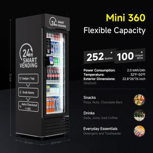 Distributeur automatique intelligent Haha, paiement automatique 24h/24 avec contrôle par application pour usage commercial - Product Image 3