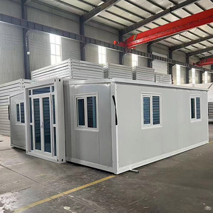 Maison en conteneur préfabriquée 20 pieds 40 pieds extensible personnalisée en usine Immeuble de bureaux 2 chambres à coucher entièrement meublé de conception moderne et rapide - Product Image 3