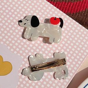 กิ๊บติดผม Yi YHJ สำหรับผู้หญิง มีสินค้าพร้อมส่ง ลายการ์ตูนน่ารัก กิ๊บอะซิเตทรูปสุนัข กิ๊บปากเป็ด กิ๊บติดข้างผม สำหรับเด็กผู้หญิง สั่งทำได้ จัดส่งรวดเร็ว - Product Image 6