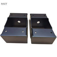 Fabrication sur mesure OEM d'ensembles métalliques en acier inoxydable thermolaqué pour l'extérieur, conformes aux normes ASTM, pour applications électriques