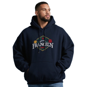 Sudadera con Capucha Personalizada 100% Algodón French Terry para Hombre, Bordado 3D de Gran Tamaño, Ropa de Invierno con Logotipo, Talla XL - Product Image 2